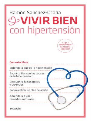cover image of Vivir bien con hipertensión